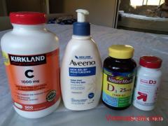 Supplies Available- Vitamins, Minerals